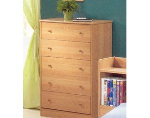 Union Square Country Oak 5 Drawer Chest