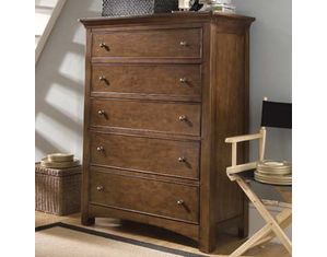 Lea Elite Crossover Five Drawer Chest