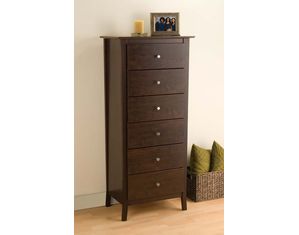 Prepac Manhattan 6 Drawer Tall Chest