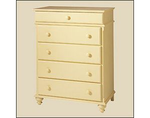 Vermont Tubbs Garden Gate 5 Drawer Chest