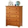 Linon Home Decor Products Shutter 5 Drawer Chest
