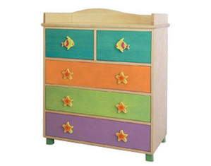 Room Magic Tropical Seas 5 Drawer Chest