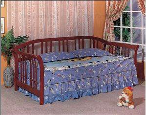 Union Square Wood Sleigh Daybed - Link Spring Included!