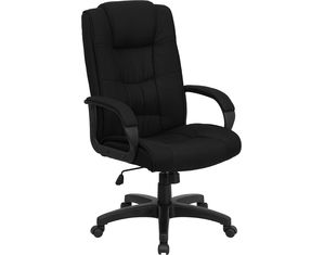Flash Furniture Black Fabric High Back Executive Office Chair