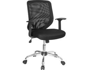 Flash Furniture Black Mesh Office Chair with Mesh Back  and Mesh Fabric Seat