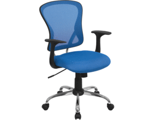 Flash Furniture Blue Mesh Executive Office Chair