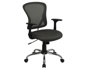 Flash Furniture Dark Gray Mesh Executive Office Chair