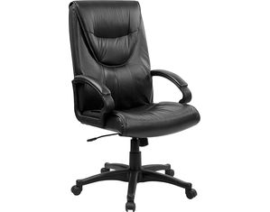Flash Furniture Executive Swivel Black Leather Chair