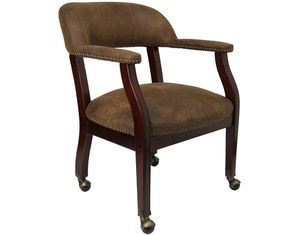 Flash Furniture Luxurious Conference Chair With Casters Office Seating