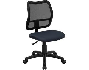 Flash Furniture Navy Contemporary Mesh Task Chair