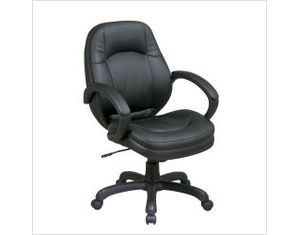 Eco Leather Managers Chair with Locking Tilt Control