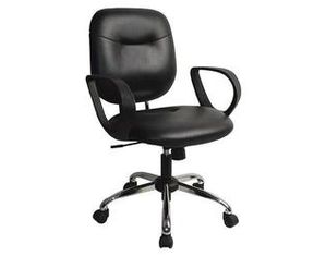 Vinyl Sculptured Task Chair with Loop Arms