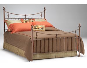 Bernards Furniture Penny Antique Copper Headboard