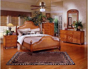 Fairfax Home Furnishings Royal Palm Panel Headboard