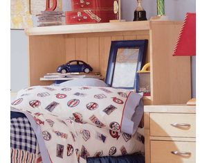 Lea OffCampus Bookcase Headboard