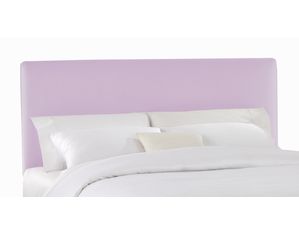Skyline Furniture Slipcover Headboard in Shantung Lilac