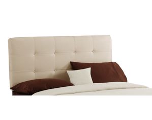 Skyline Furniture Tufted Headboard in Premier Oatmeal