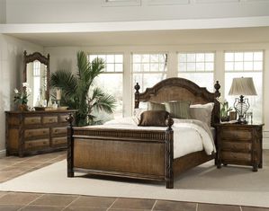 South Sea Rattan Catalina Panel Headboard