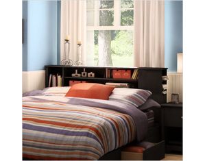 South Shore Vito Full/Queen Bookcase Headboard