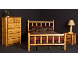 Viking Log Furniture Alpine Headboard