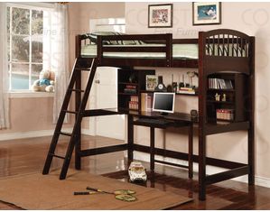 Coaster Company Executive Workstation Twin 460063 Loft Bed