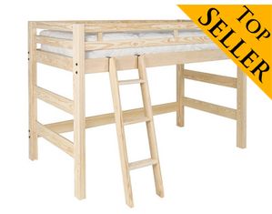 Collegiate Furniture Twin Freedom Junior Loft - FREE FedEx SHIPPING!