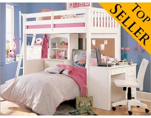 Lea Getaway Full Loft Bed - FREE Inside Delivery and Set-up!