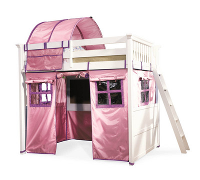Pink and Purple Loft Tent 