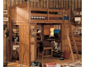 Lea Jackson Creek Twin Loft Bed