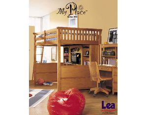 Lea My Place Full Loft Bed - FREE Inside Delivery!