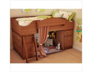 South Shore Imagine Twin Size Low Loft Bed