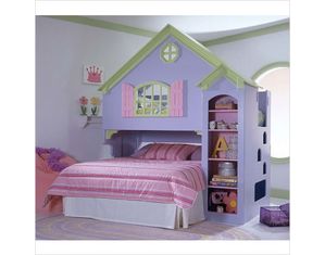 Tradewins Doll House Loft Bed - FREE Inside Delivery!