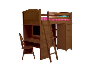 Bolton Furniture Cooley Cherry SSS Loft - FREE Inside Delivery!