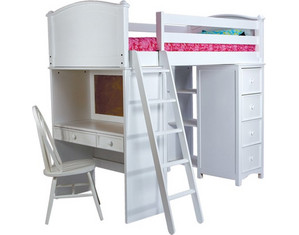 Bolton Furniture Cooley White SSS Loft - FREE Inside Delivery!