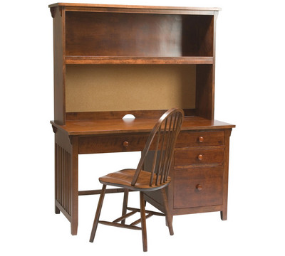 Desk and Hutch