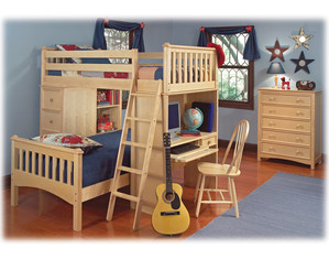 Bolton Furniture Mission Natural SSS Loft