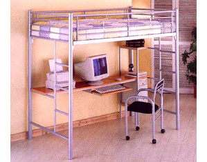 Union Square Super Scholar Study Twin Loft Bed - FREE Inside Delivery!