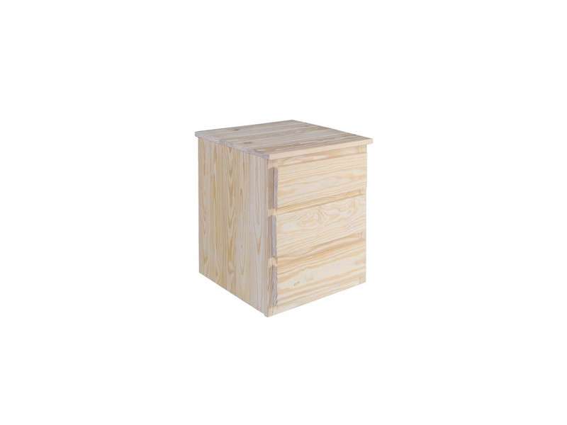 Nightstand with 3 Drawer