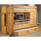 Medium Wood  Loft Beds