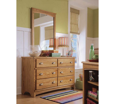 6 Drawer Double Dresser