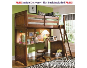 Lea Elite Classics Loft Bed - FREE Inside Delivery!