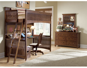 Lea Elite Crossover Loft Bed - FREE Inside Delivery!