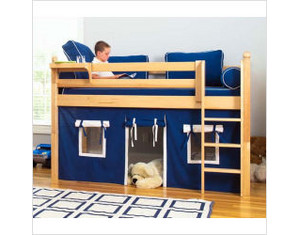 Maxtrix Twin Mansion Low Loft Bed - FREE Inside Delivery!