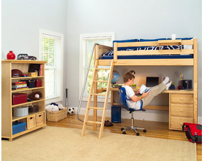 Maxtrix Twin High Loft Bed - FREE Inside Delivery!