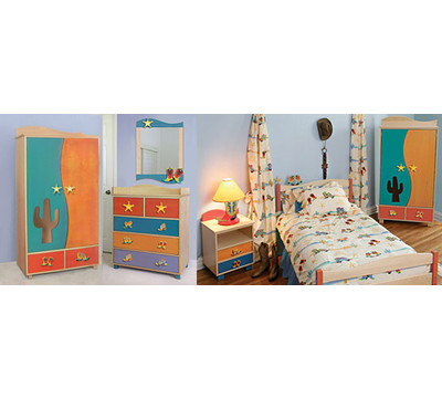 Complete Twin Bedroom