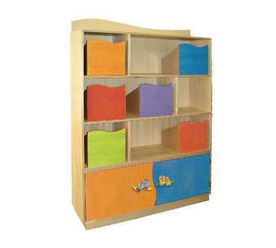 2 Door Storage Unit - Bookcase Not Included