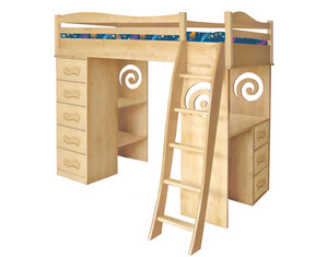 Room Magic Natural Loft Bed - FREE Inside Delivery!