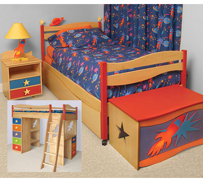 Complete Twin Bedroom