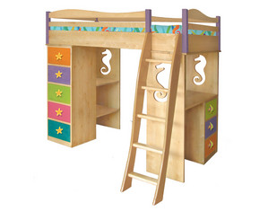 Room Magic Tropical Seas Loft Bed - FREE Inside Delivery!