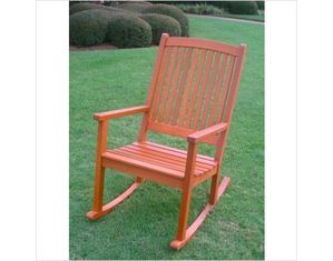 ICI Royal Tahiti Large Outdoor Wood Rocking Chair